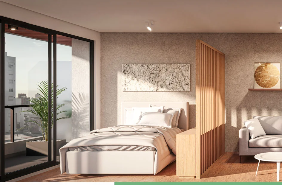 monoambiente interior