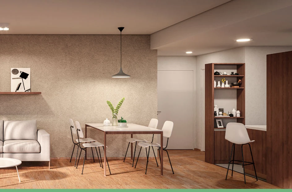 monoambiente living