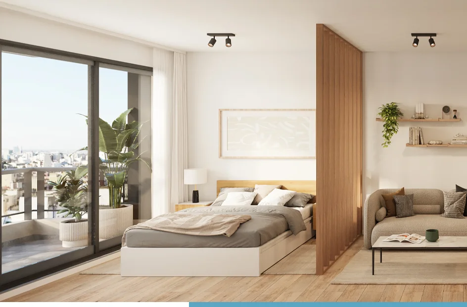 monoambiente interior