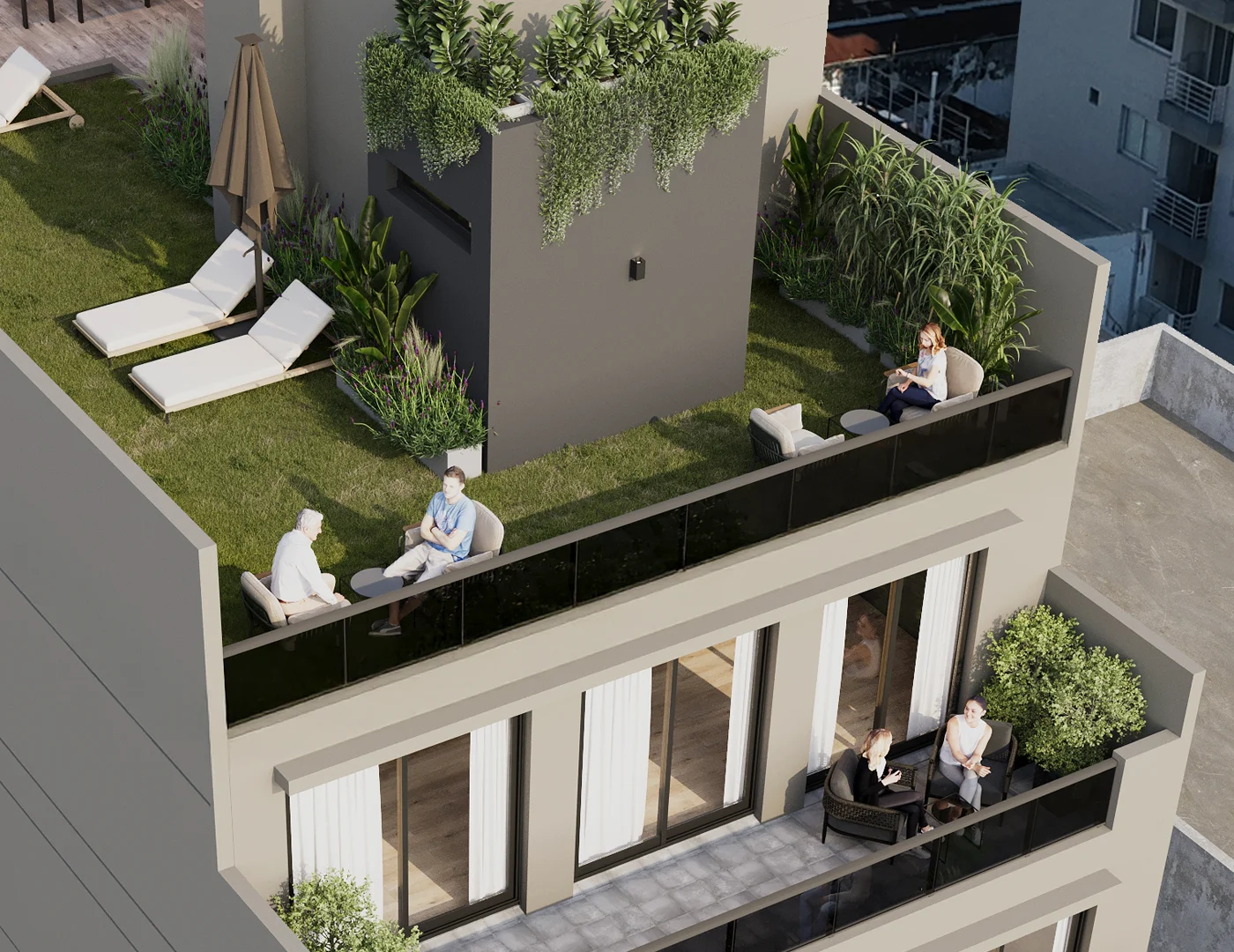 Terraza Verde Senillosa